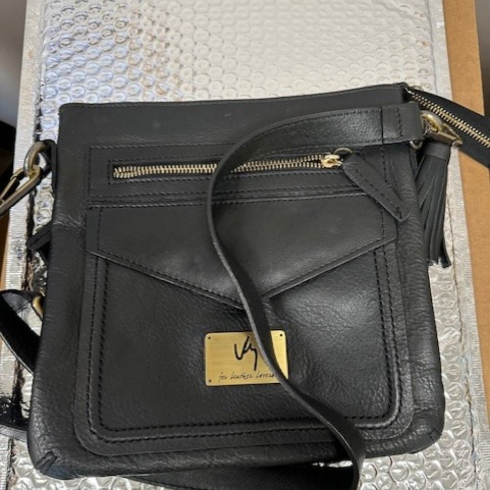 Velez for Leather Lovers Cross Body Bag New with Dust Bag